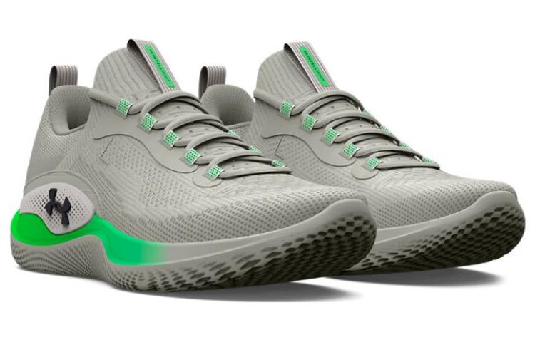 Under Armour Flow Dynamic 'White Clay Green Screen' 3026106-300