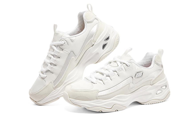 (WMNS) Skechers D'lites 4.0 'White' 896156-WSL