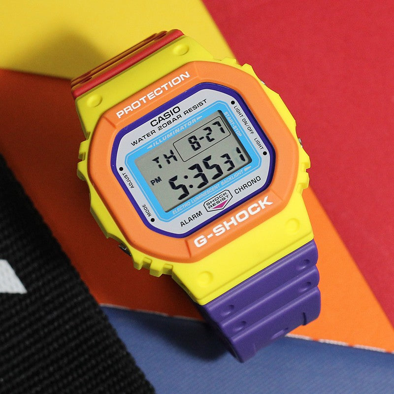 CASIO G-Shock Square 'Yellow' DW-5610DN-9PR