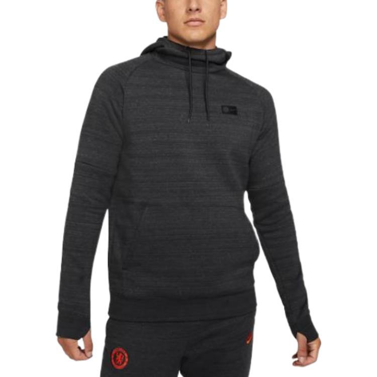 Nike Chelsea FC Pullover Fleece Hoodie 'Black' CI2089-032