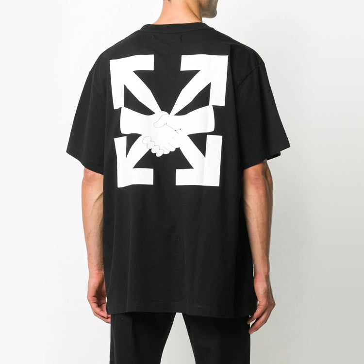 Off-White Arrows Agreement Print Oversize Short Sleeve OMAA038F20FAB0131001