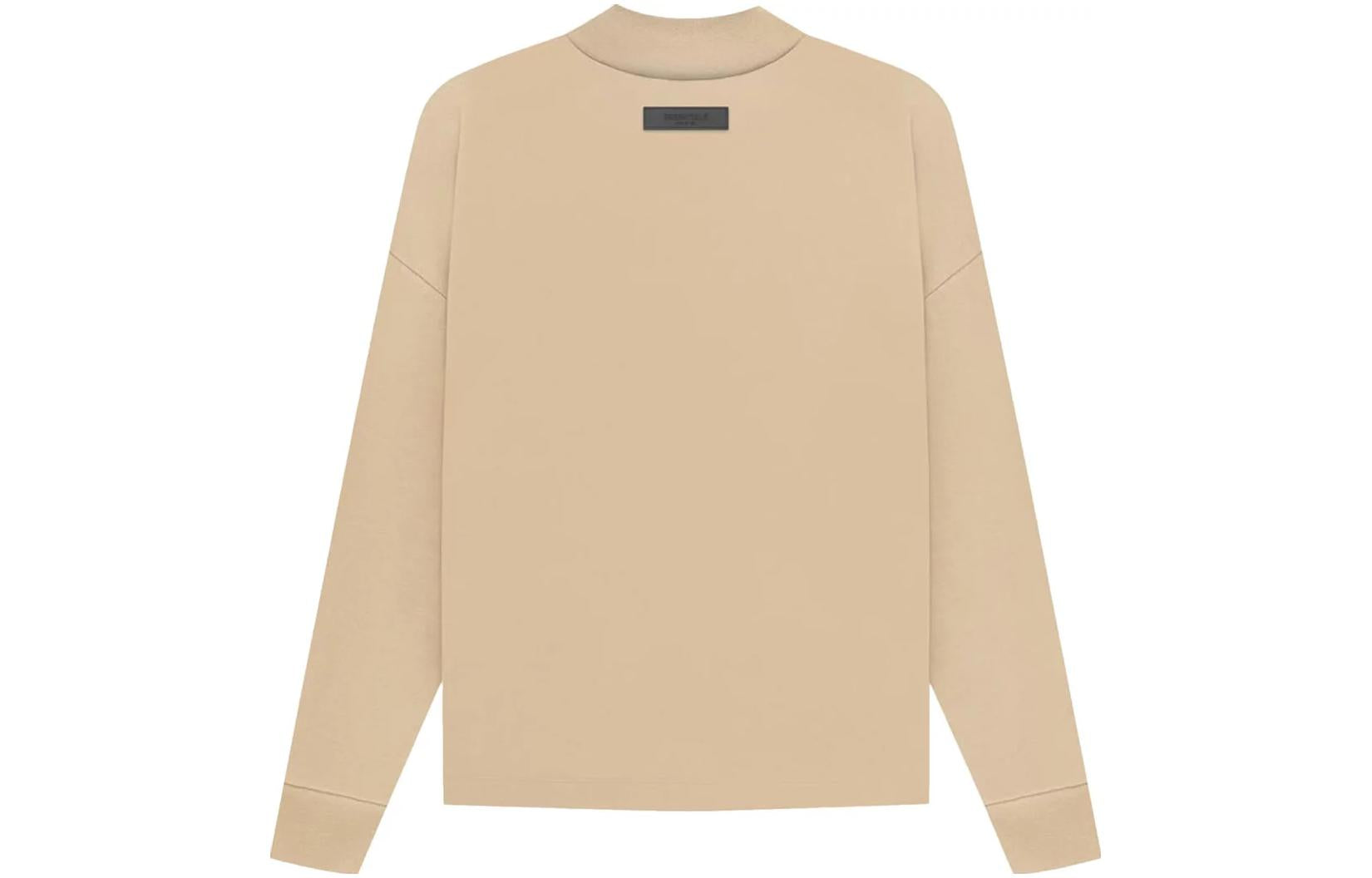 Fear of God Essentials SS23 Long Sleeve Logo Tee 'Sand' 125BT222014F