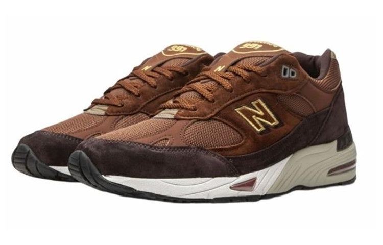 New Balance 991 Shoes Brown M991Y0X