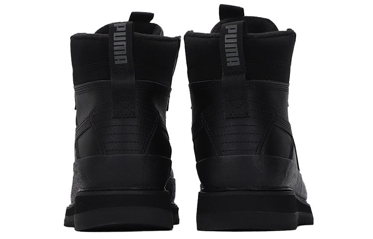 PUMA Unisex Desierto V2 WTR Rubber Middle Boots Black 380754-01