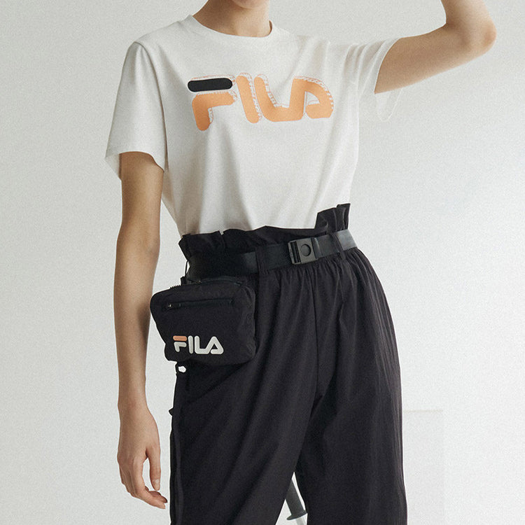 (WMNS) FILA Fusion x KKI Casual Short Sleeve White T11W023103F-WT