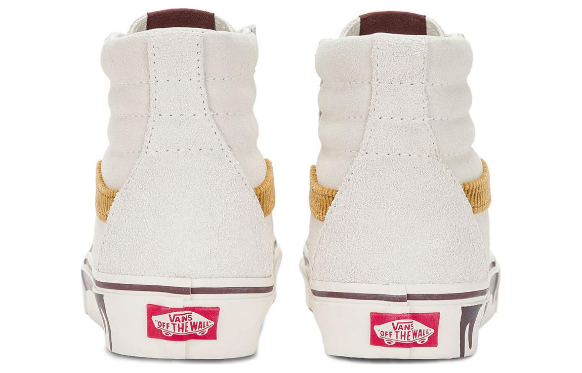 Vans SK8-Hi 'White Yellow' VN0007NPD3M