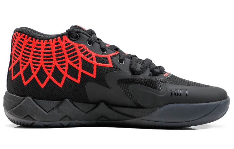 PUMA MB.01 LaMelo Ball 'Black Red Blast' 376443-08