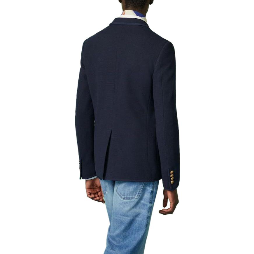 Gucci Cotton Jersey Formal Jacket 'Dark Blue' 751178-ZAM6S-4240