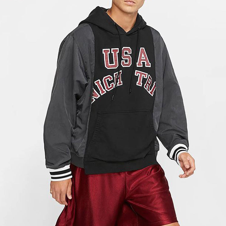 Men's Nike ISPA Series Outdoor Casual Sports Loose Cozy Breathable Black CD6372-060