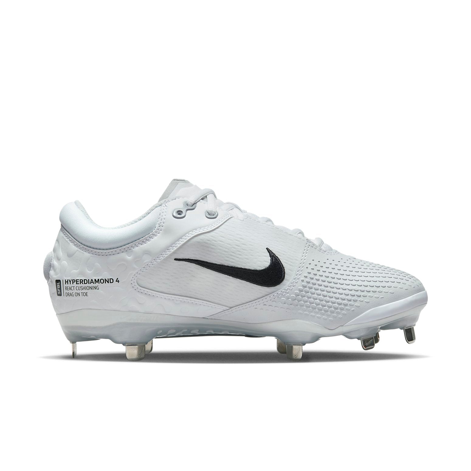 (WMNS) Nike Hyperdiamond 4 Elite 'White Black' CZ5917-102