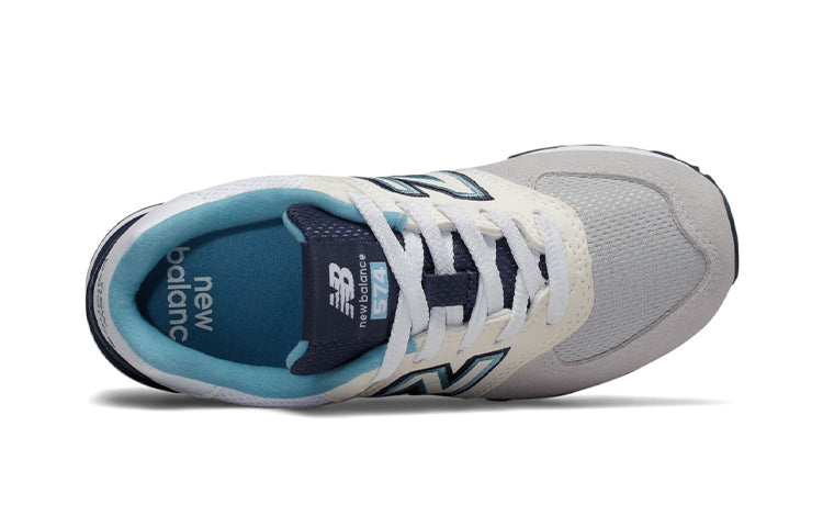 New Balance Kids' 574 Shadow Logo Pack Grey/Blue PC574UPN
