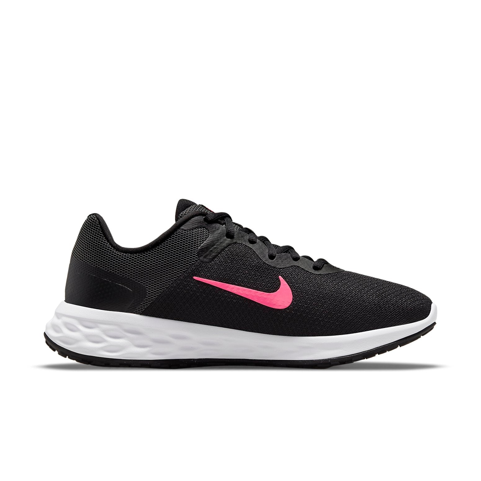 (WMNS) Nike Revolution 6 Next Nature Wide 'Black Hyper Pink' DC9001-002