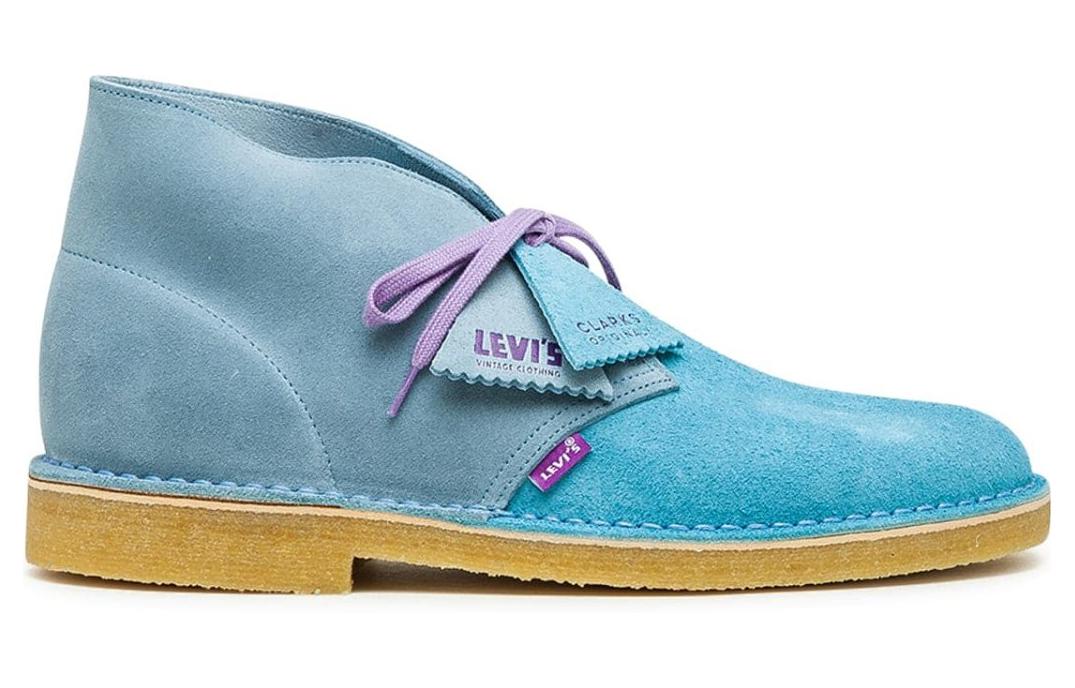 Clarks x Levi's Vintage Clothing Desert Boots 'Blue' 261603257