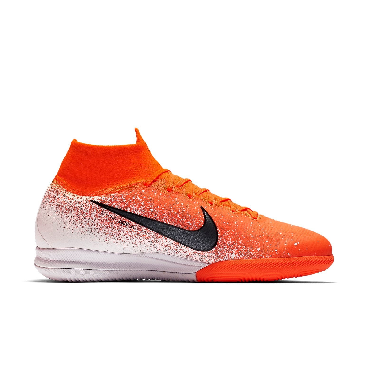 Nike Mercurial Superfly 6 12 Elite DF IC 'Orange White Black' AH7373-801