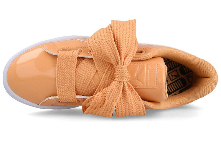 (WMNS) PUMA Basket Heart Patent Dusty Coral 363073-16