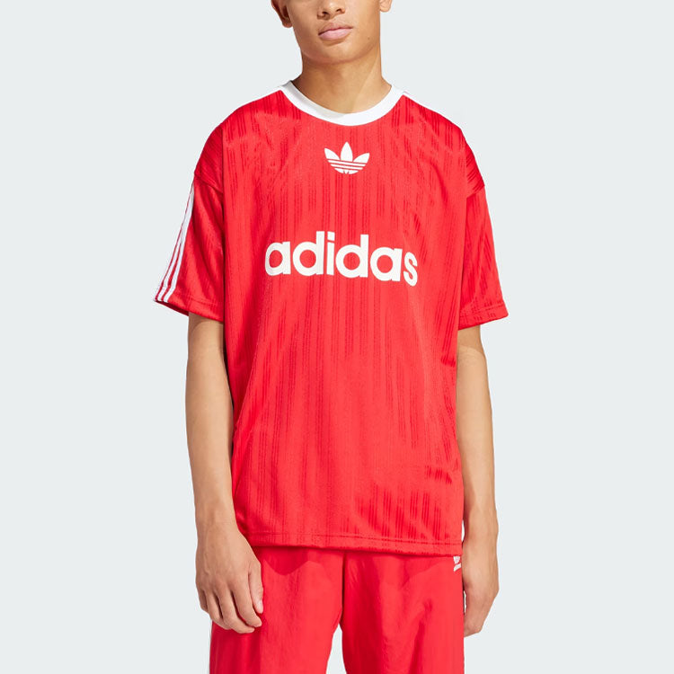 adidas Adicolor T-Shirt Asia Sizing 'Red' IM9458