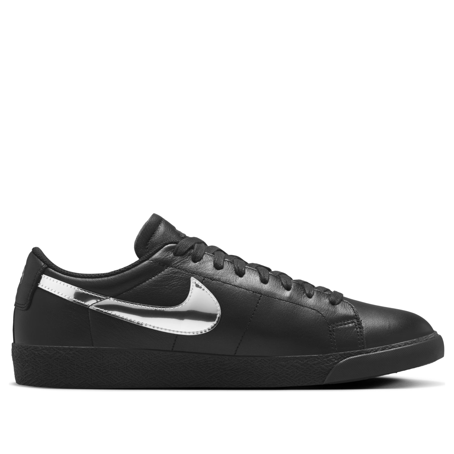 Nike x Dancer Skateboards SB Zoom Blazer Low 'Black Metallic Silver'  HJ6703-001