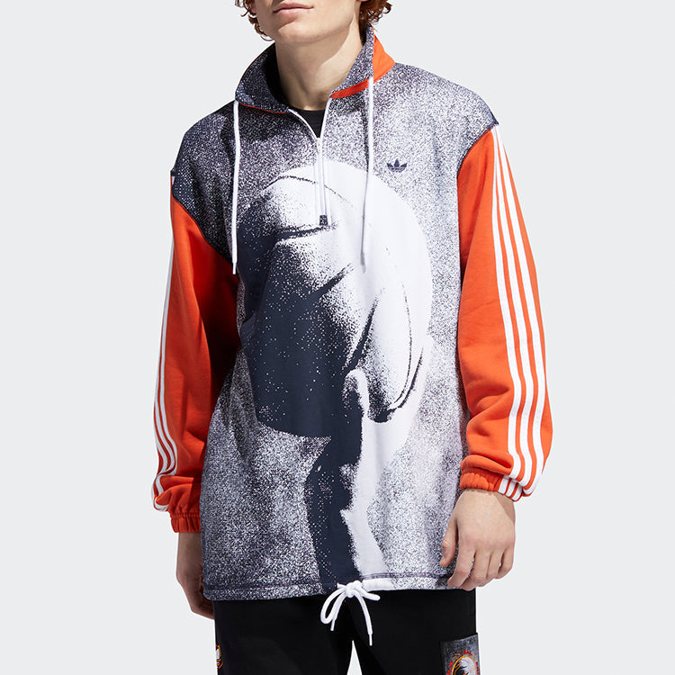 adidas originals Casual Sports Stand Collar Pullover GD2121