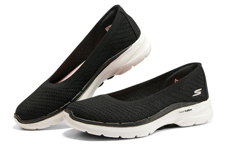 (WMNS) Skechers Go Walk 6 'Black' 896129-BLK