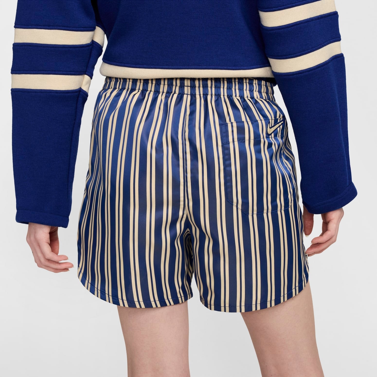 Nike x Bode Scrimmage Shorts 'Ecru Deep Royal Blue' FJ0206-122
