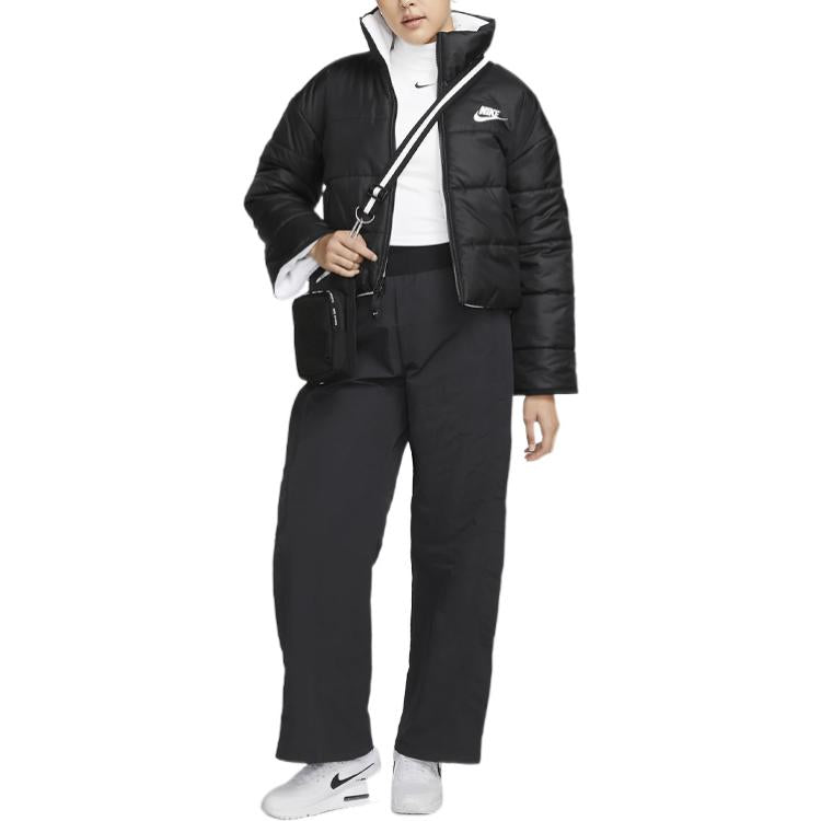 (WMNS) Nike Repel Legacy Hoodie Jacket 'Black White' DQ6864-010