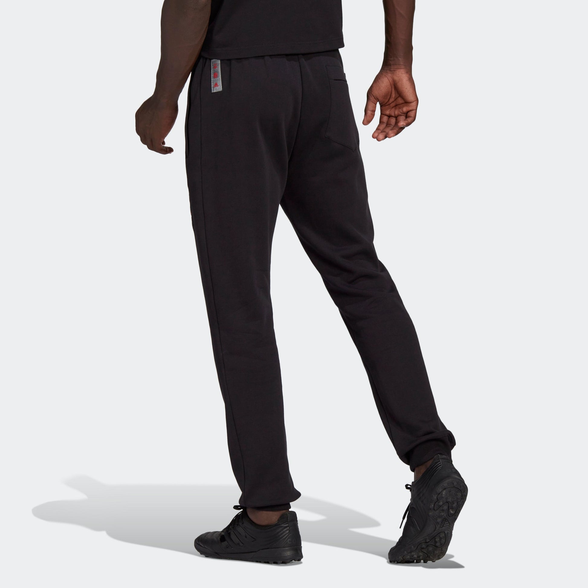 adidas Mufc Cny Pnt limited Embroidered Manchester United Soccer/Football Bundle Feet Sports Pants Black H63997