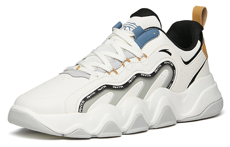 ANTA Runninng Series Sneakers 'White Grey Black' 112148068-6
