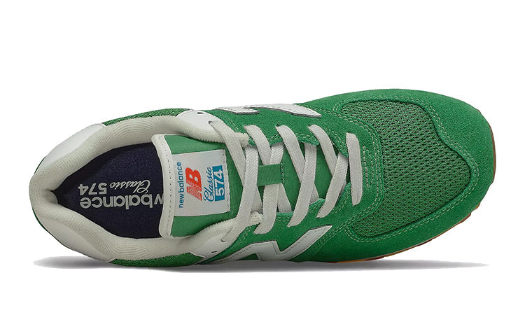 New Balance 574 Series K White/Green GC574HE2