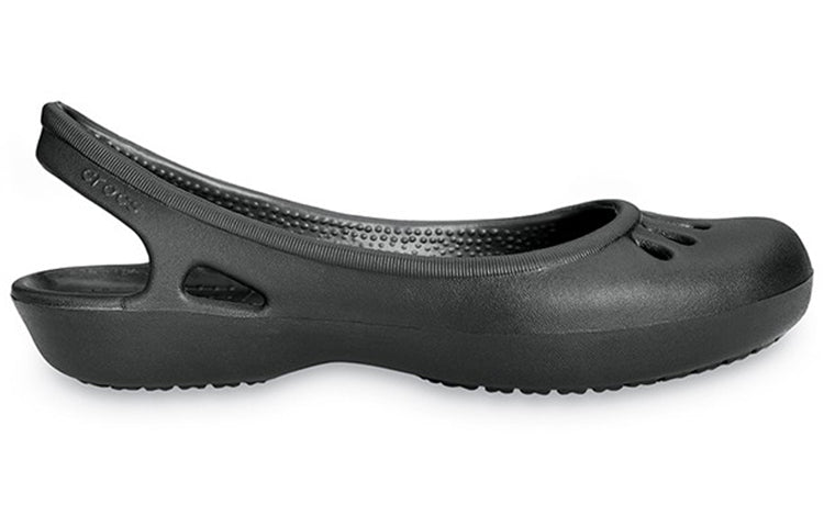 (WMNS) Crocs Malindi Shoes 'Black' 10127-001