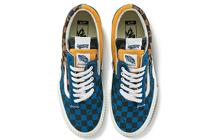 Vans Cap Mash Low LX '2-Tone Checkerboard - Mykonos Blue Apricot' VN0A4UUS2P0