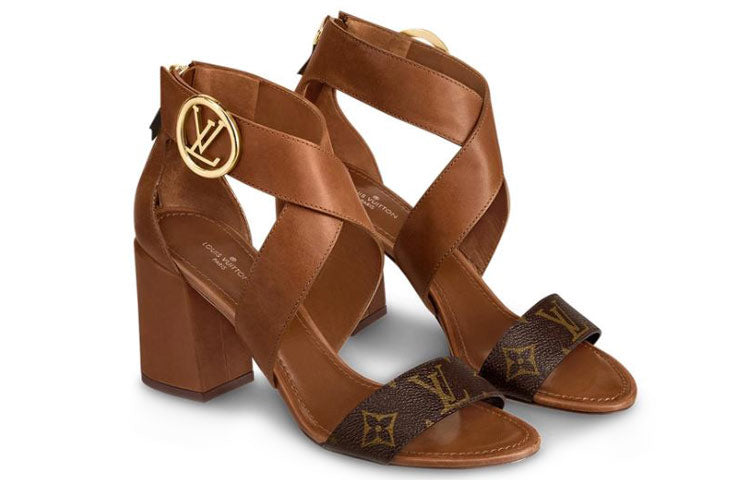 (WMNS) LOUIS VUITTON Horizon sandals 'Brown' 1A5OWE