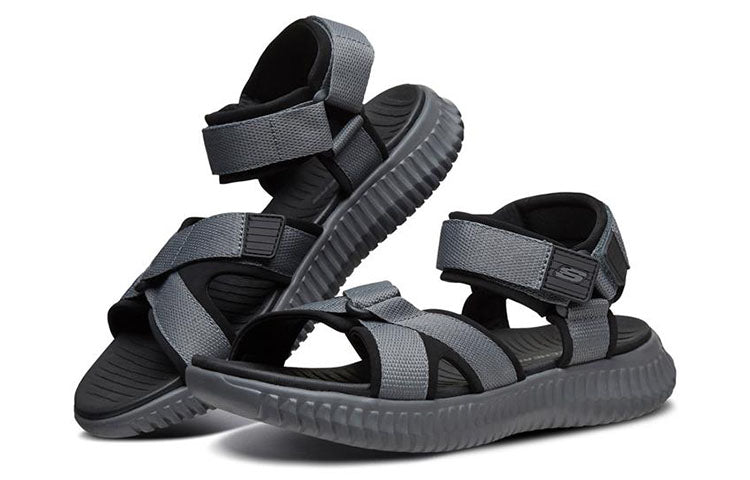 Skechers Elite Flex Sandal 'Grey Black' 51722-CCBK
