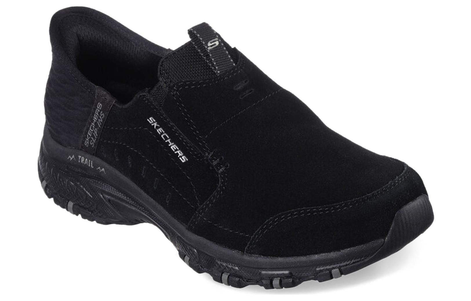 (WMNS) Skechers Slip-ins Hillcrest 'Black' 180016-BBK