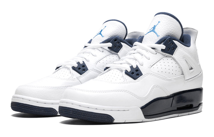 (GS) Air Jordan 4 Retro 'Legend Blue' 408452-107