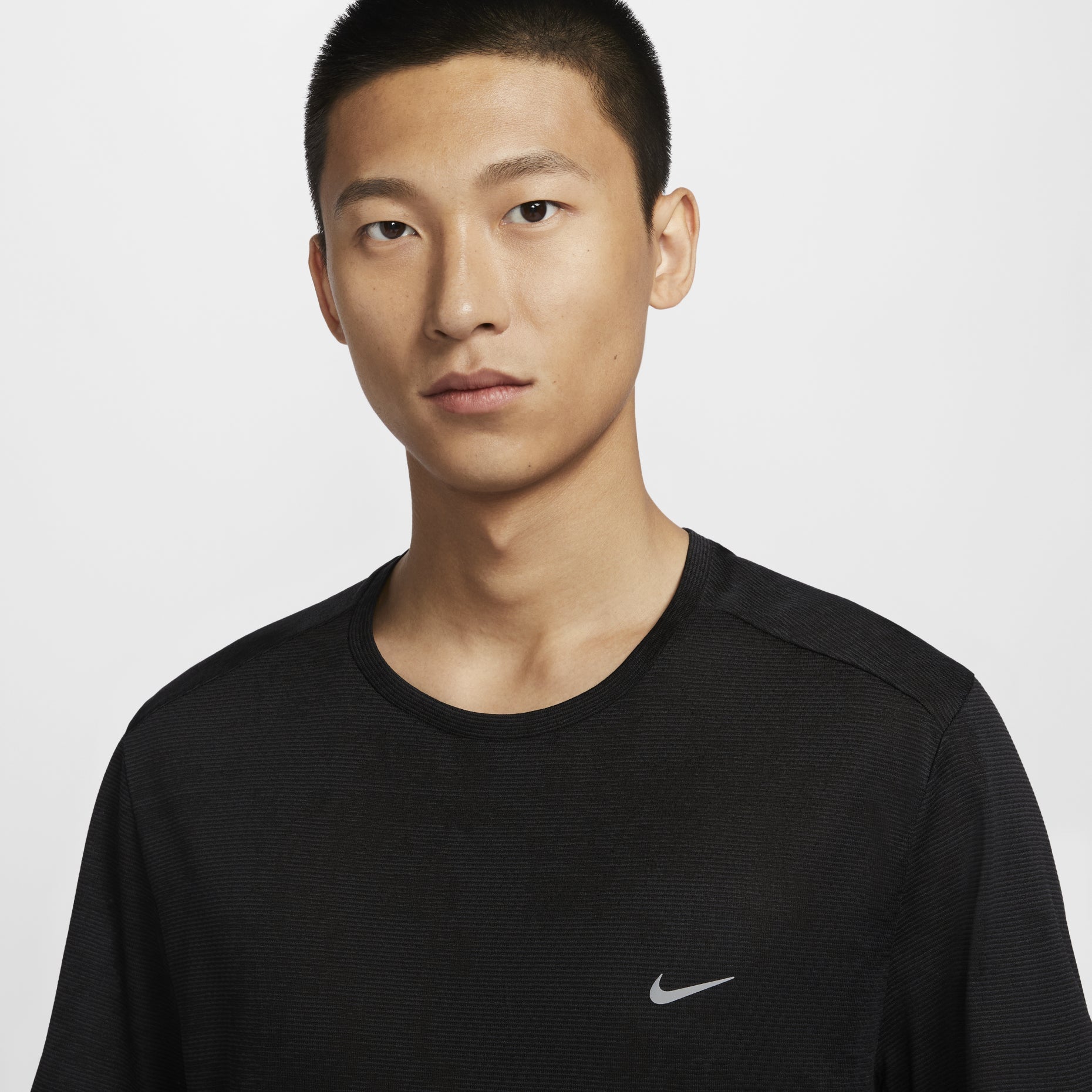 Nike Dri-FIT ADV Running T-Shirt Asia Sizing 'Black' FZ0584-010