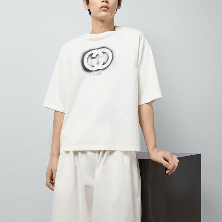 Gucci Cotton Jersey T-Shirt 'Off White' 768462-XJF66-9095