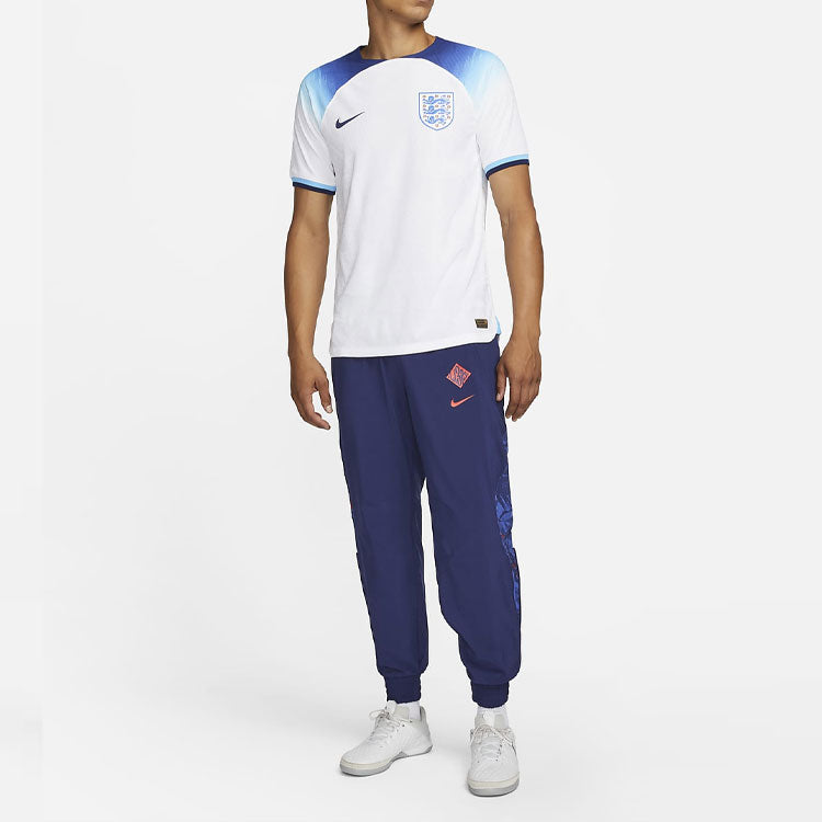 Nike Pattern Printing Bundle Feet Sports Pants Men's Blue DN1145-492
