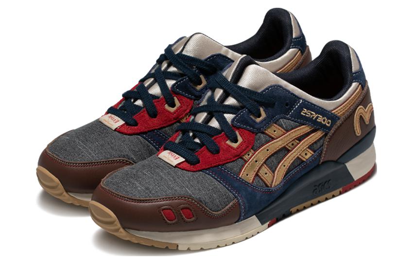 ASICS Gel-Lyte 3 300 x EVISU 'Grey Blue Dark Brown' 1203A301-500