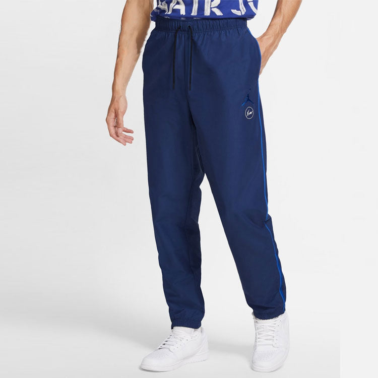 Air Jordan x Fragment Woven Pant 'Navy/Sport Royal/White' DA2979-414