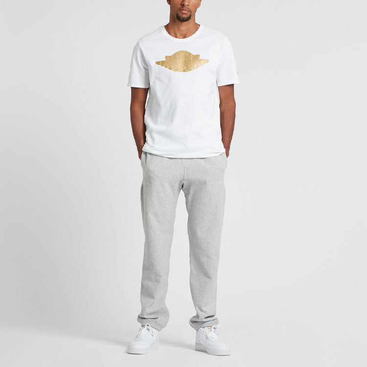 Nike Apparel s Men Air Jordan BHM Wings S/S T-Shi White 886616-100
