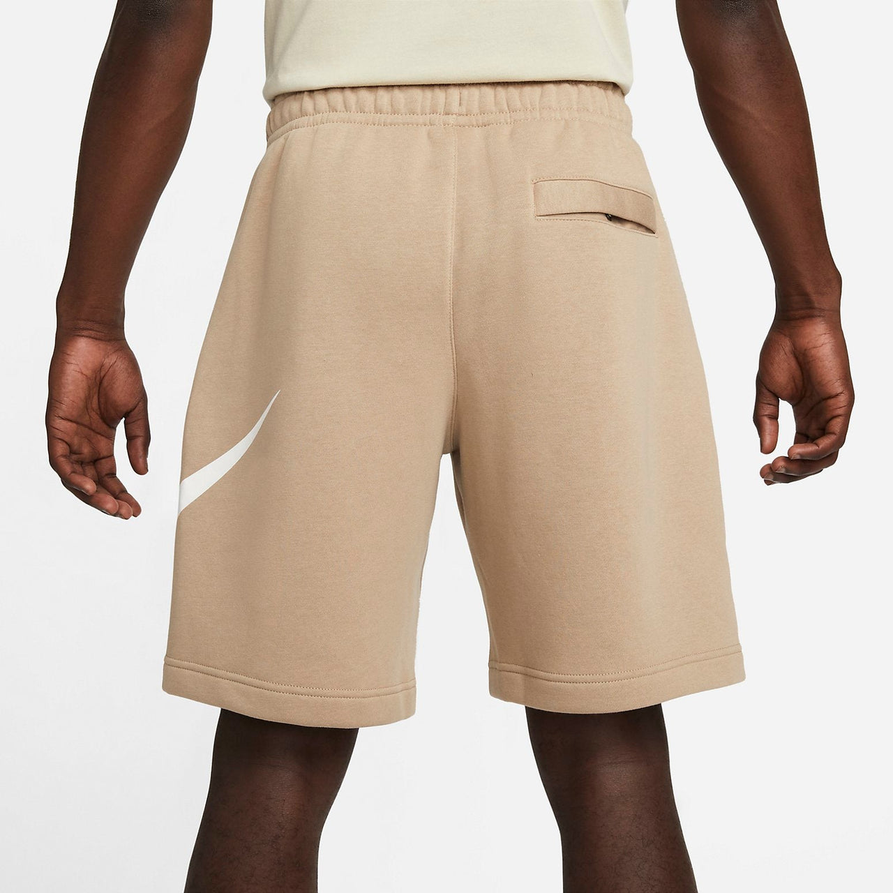 Nike Sportswear Club Graphic Shorts 'Kahki White' BV2721-247