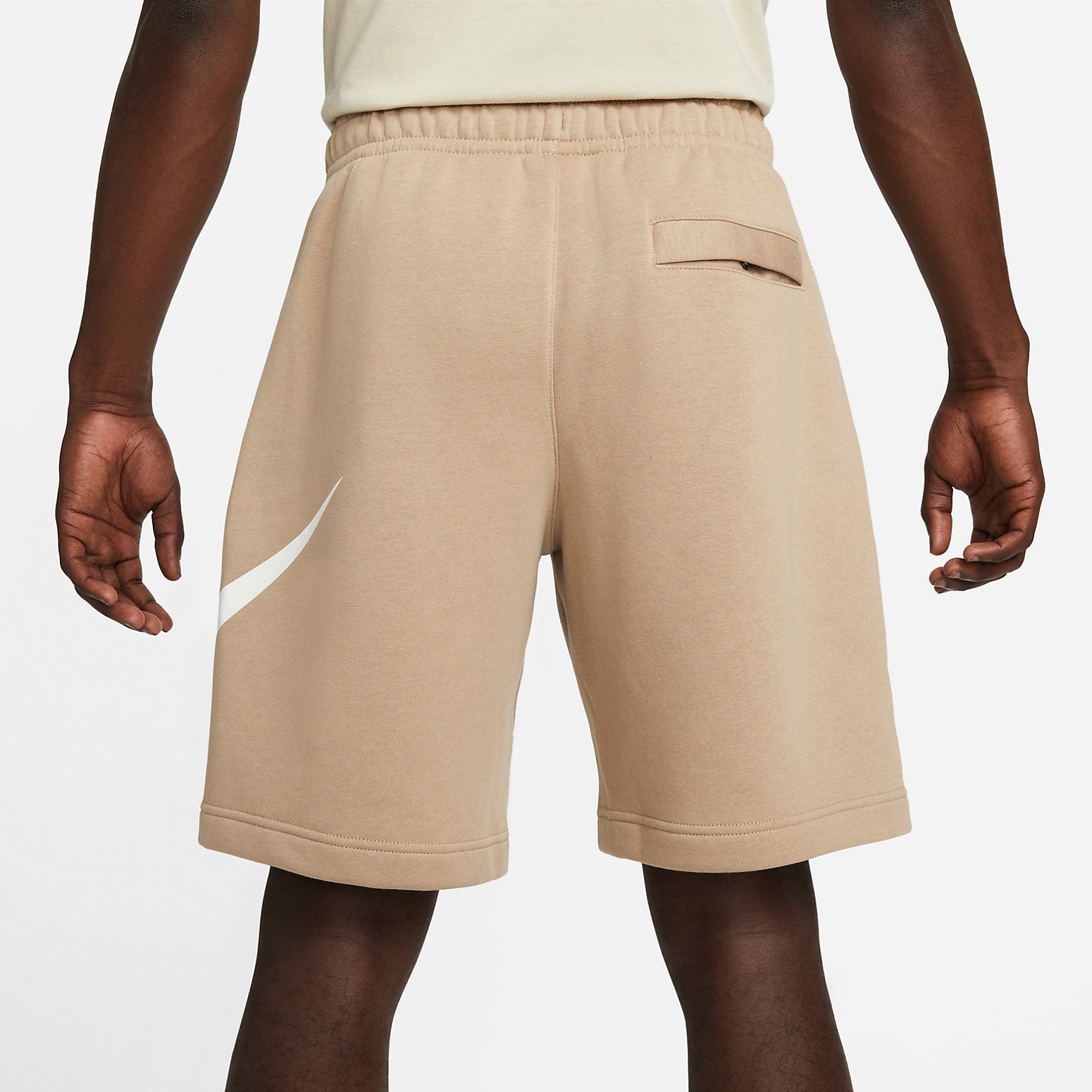 Nike Sportswear Club Graphic Shorts 'Kahki White' BV2721-247