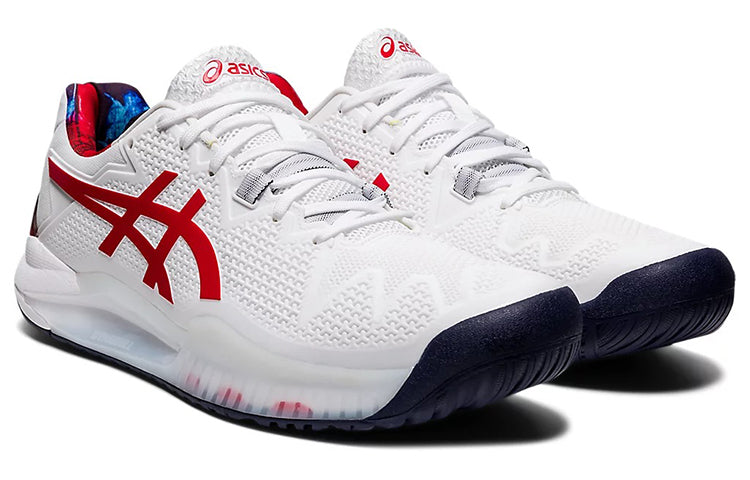 ASICS Gel Resolution 8 LE 'White Classic Red' 1041A292-110