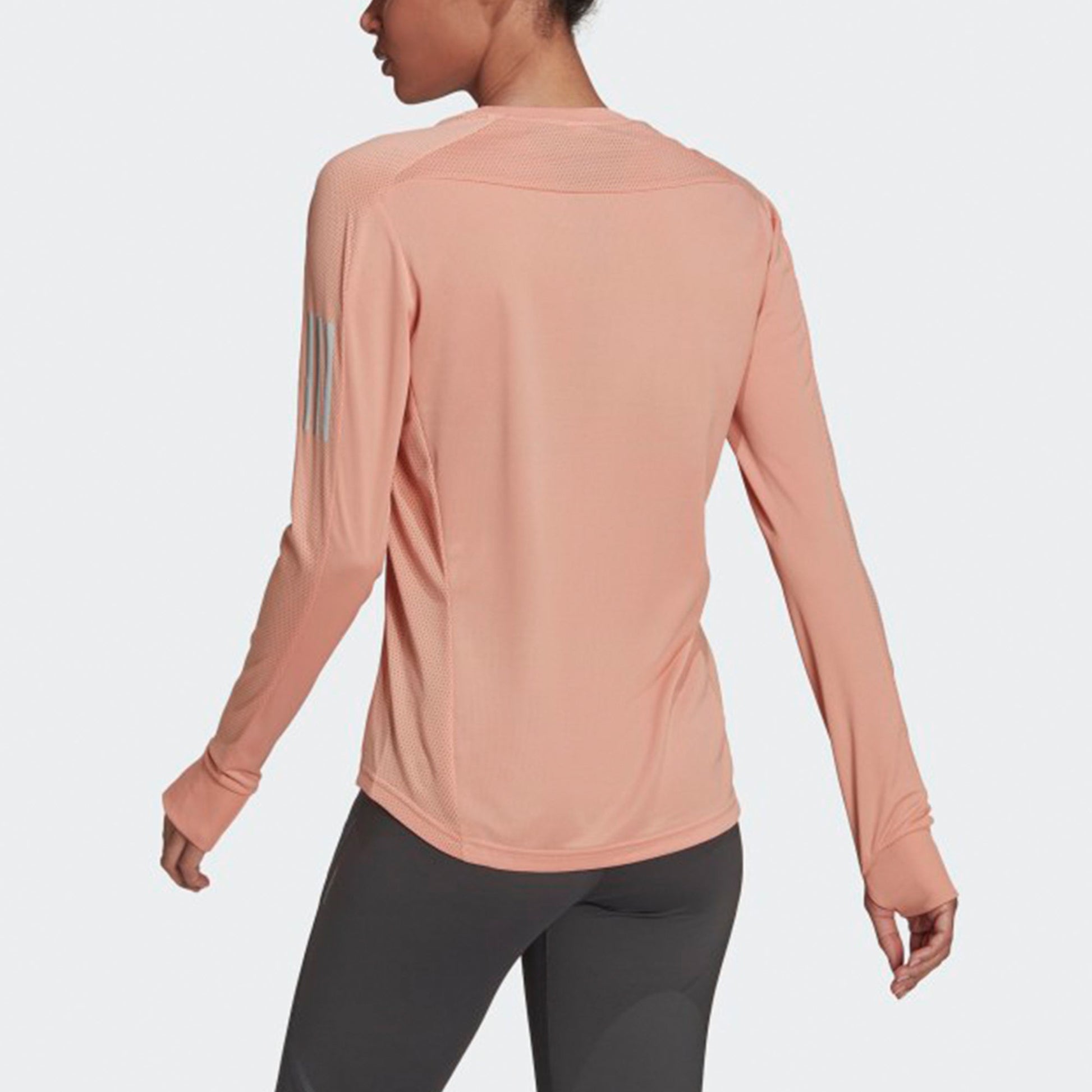 (WMNS) adidas Training Sports Running Long Sleeves Pink Red T-Shirt H31023
