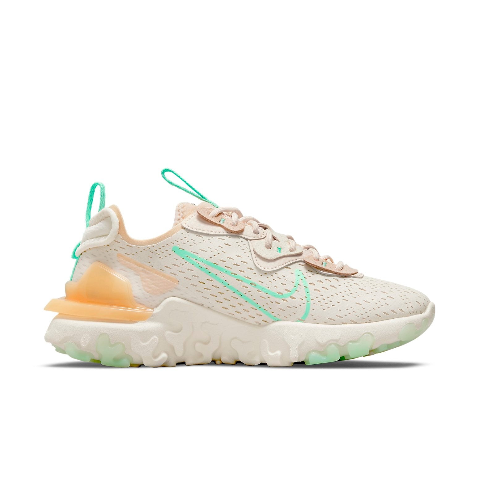(WMNS) Nike React Vision 'Pearl White Green Glow' CI7523-201