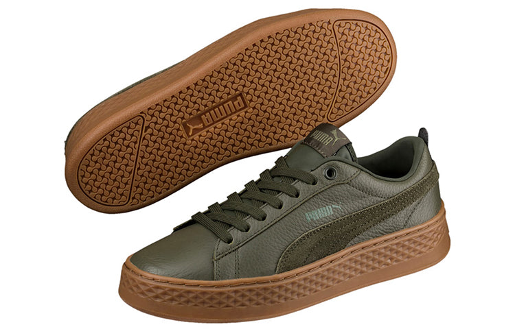 (WMNS) PUMA Smash Platform SoftFoam 'Green' 366487-05
