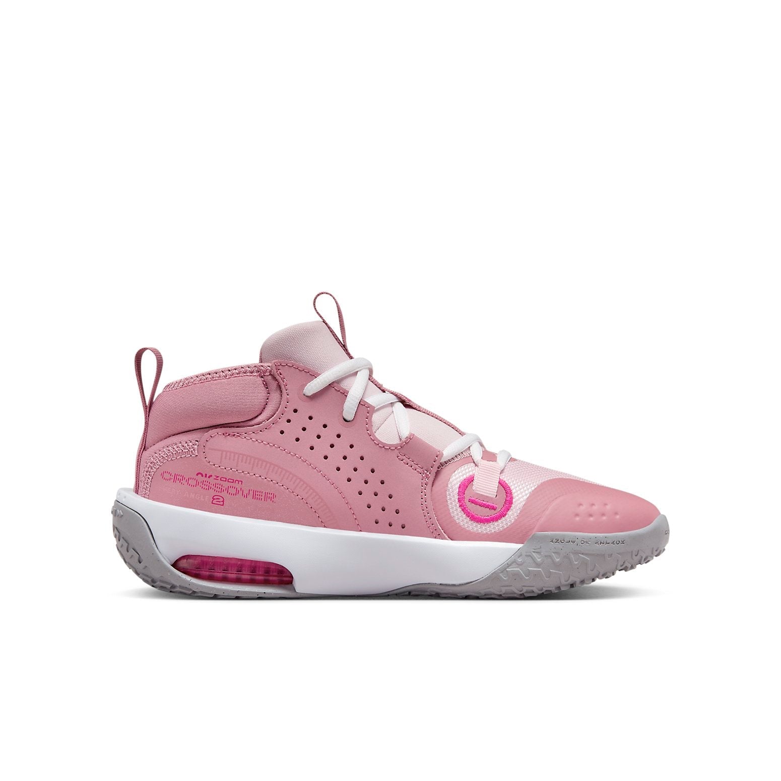(GS) Nike Air Zoom Crossover 'Pink White' FB2689-600