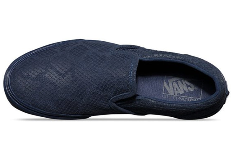 Vans Classic Slip-On Blue snake pattern VN0A2Z5MJWL