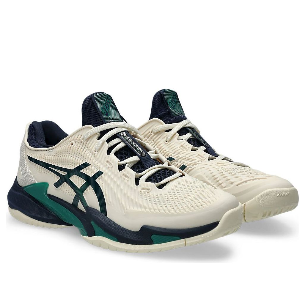 ASICS Court FF 3 Wide Tennis 'Cream Jasper Green' 1041A370-105