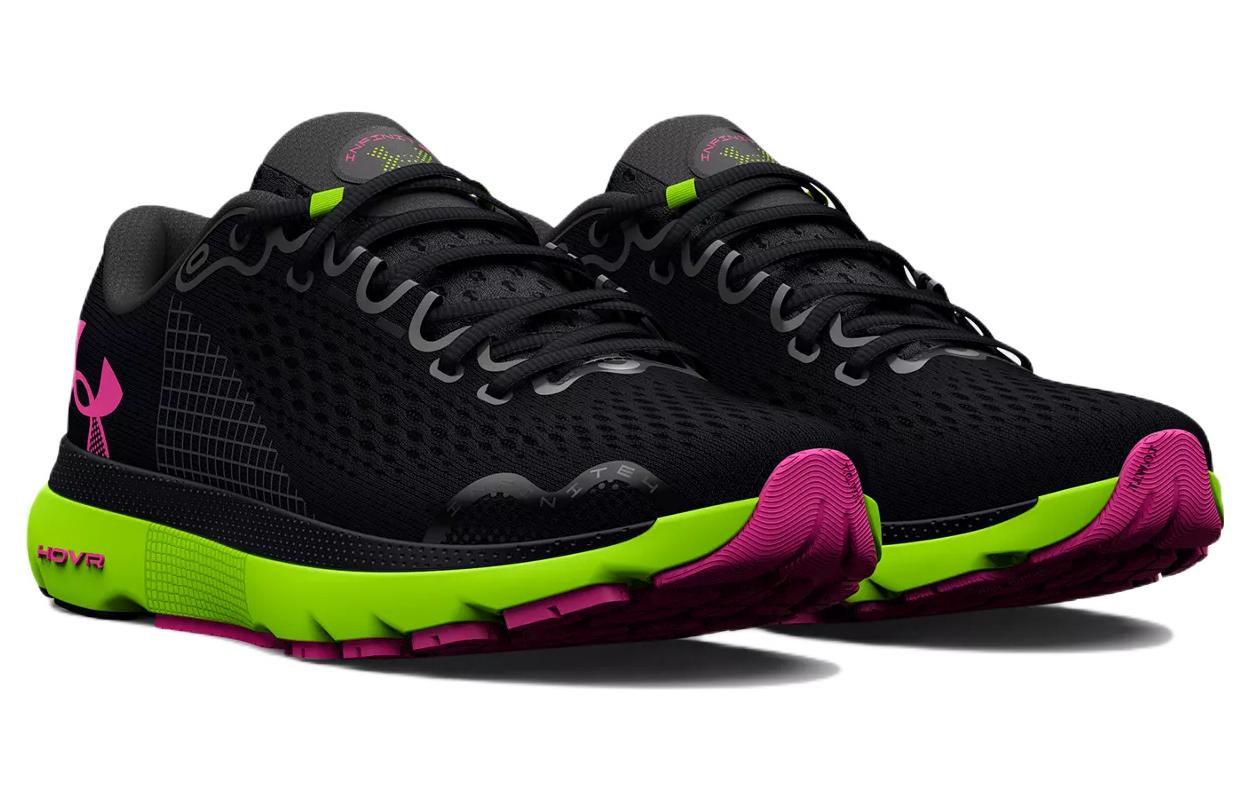 Under Armour HOVR Infinite 4 'Black Green Pink' 3024897-006